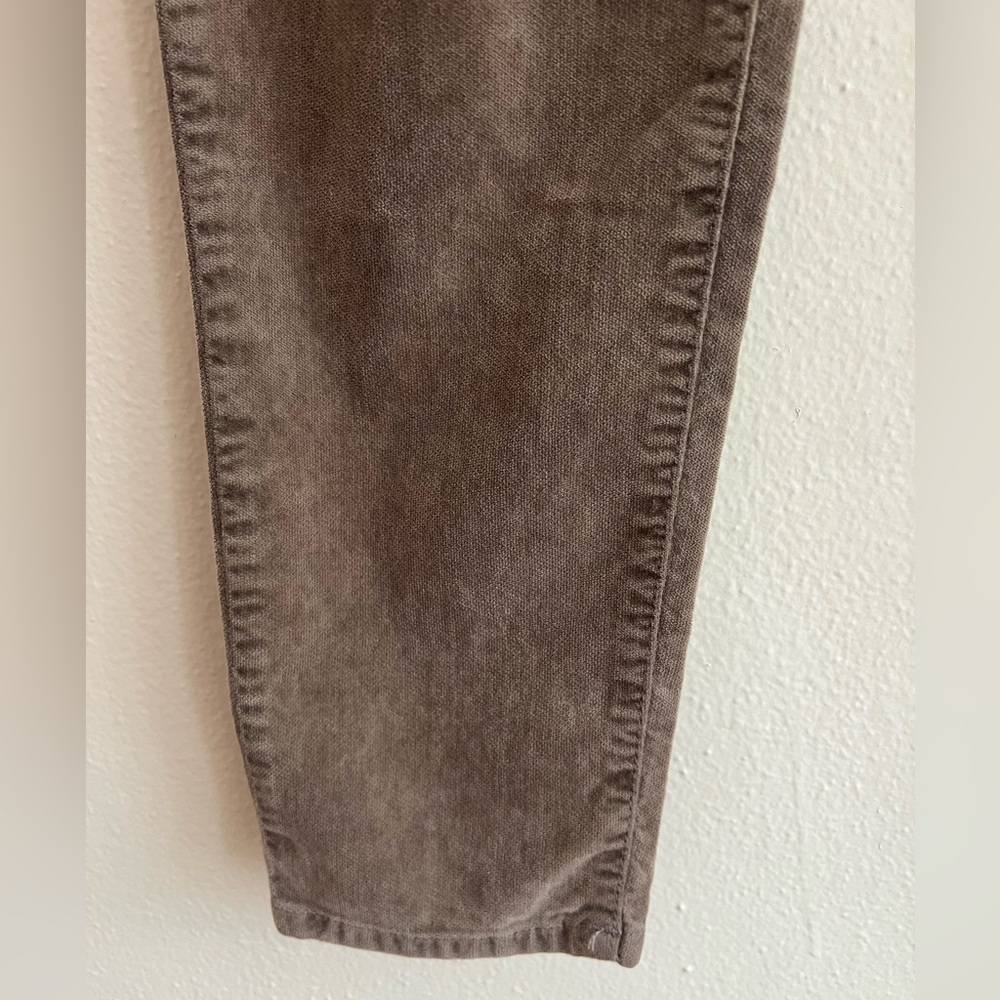 NWT $298 Closed Italy Baker Velvet 5 Pocket Jeans Size 26 beige - Picture 10 of 13
